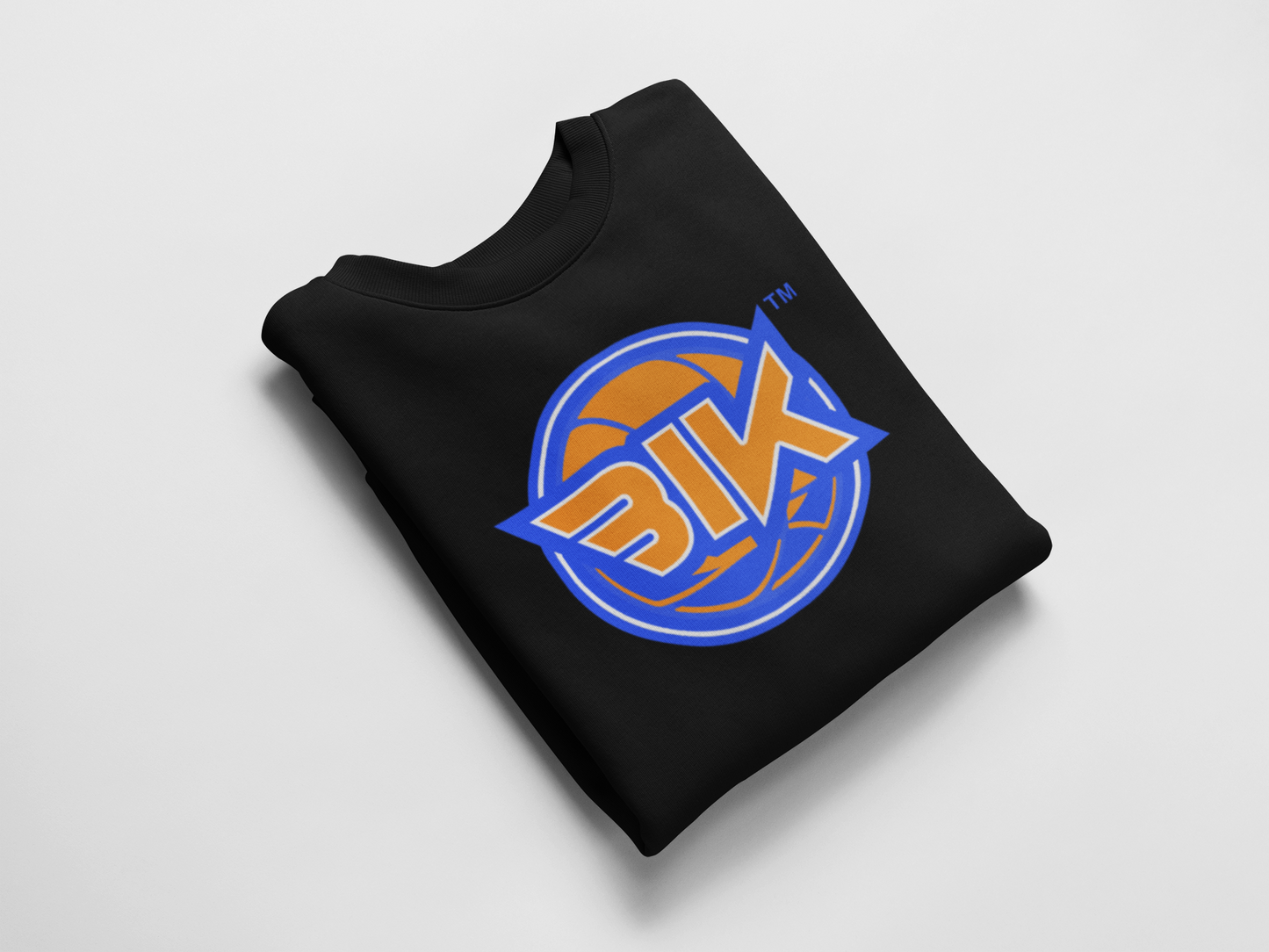 BIK Black Crewneck Sweatshirt