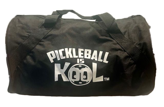 Pickleball is kool Gym Black Bag