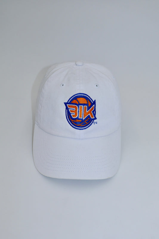 BIK White Embroidered Caps