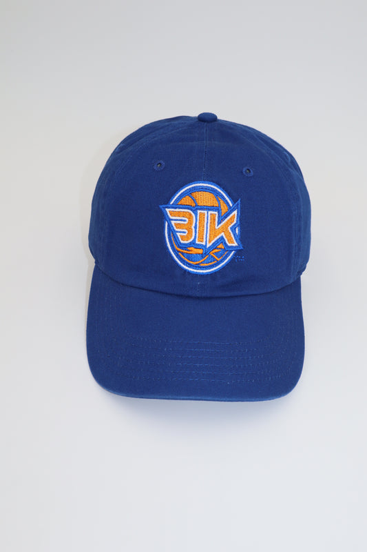 BIK Royal Blue Embroidered Caps