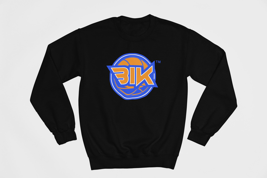 BIK Black Crewneck Sweatshirt