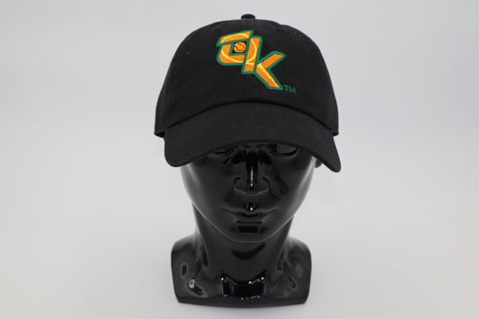 TIK Black Embroidered Caps