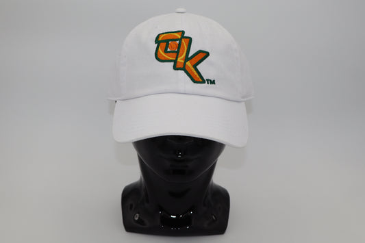 TIK White Embroidered Caps