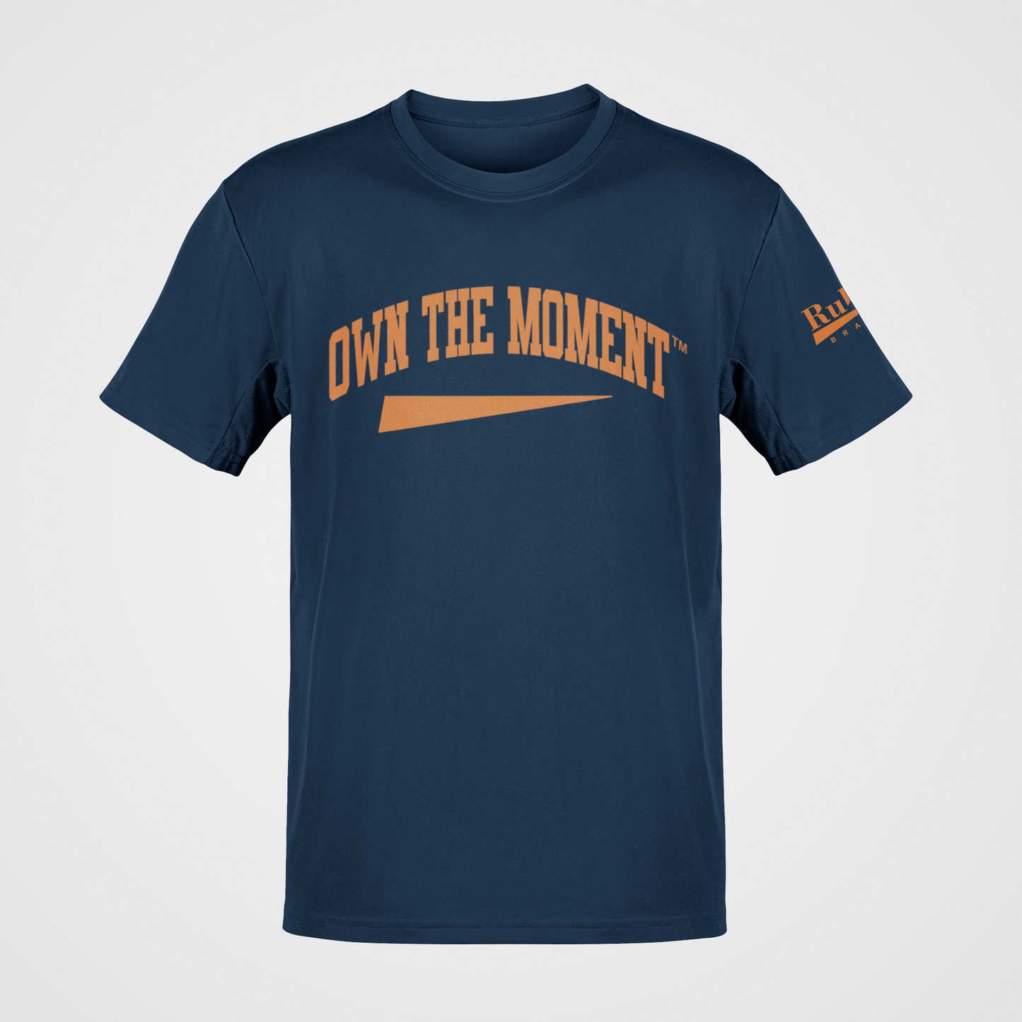 Own the Moment Navy/Orange T-Shirt