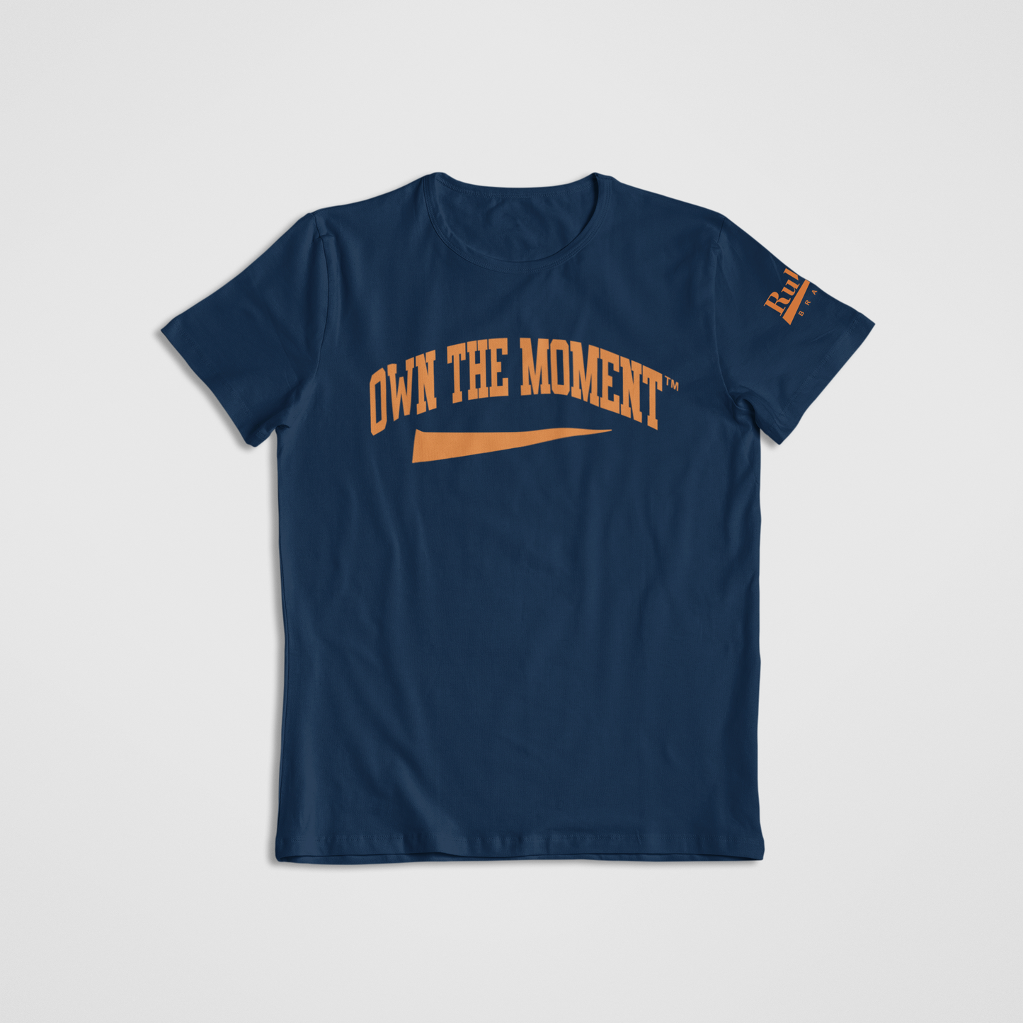 Own the Moment Navy/Orange T-Shirt