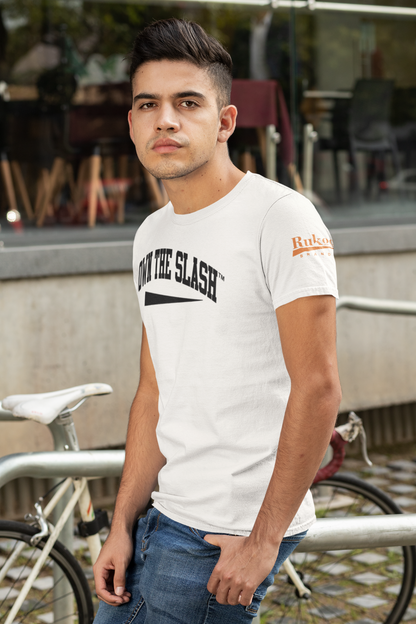Own the Slash White/Black T-shirt