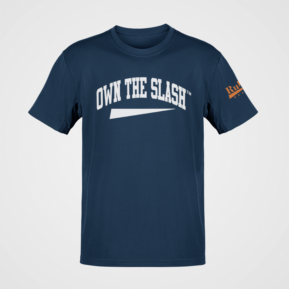 Own the Slash Navy/White T-shirt