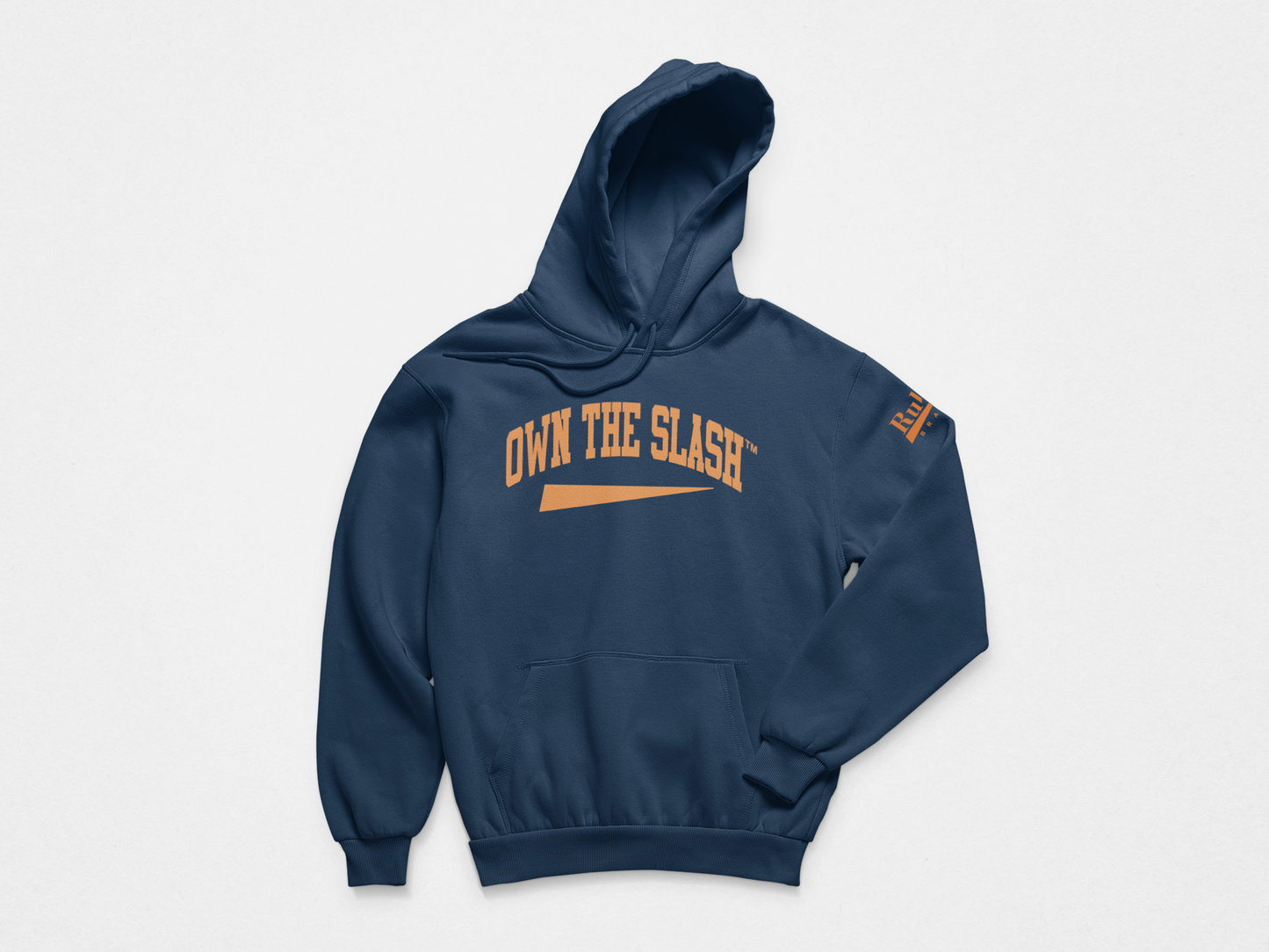 Own the Slash Navy/Orange Hoodie