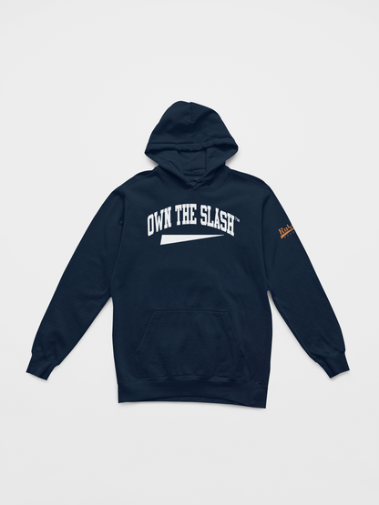 Own the Slash Navy/White Hoodie