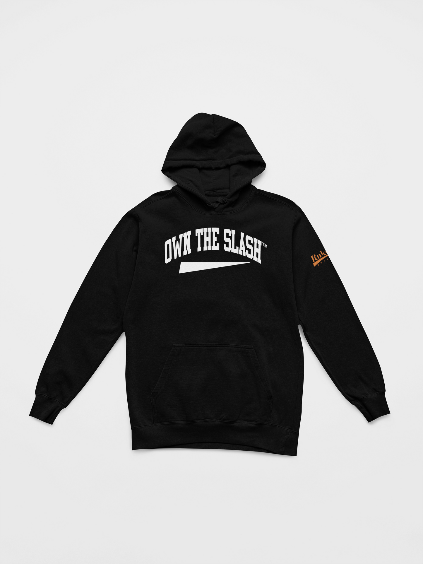 Own the Slash Black/White Hoodie