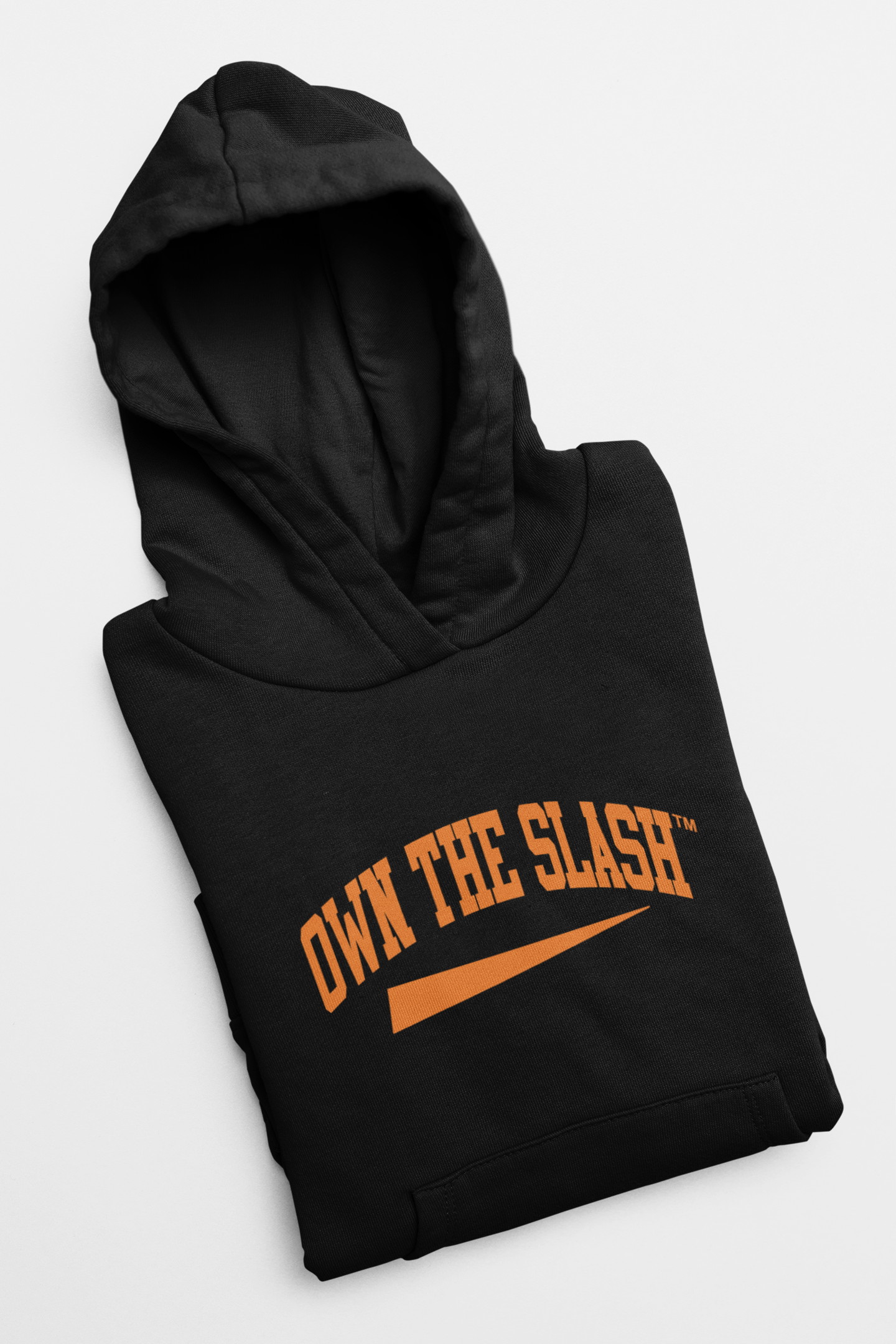 Own the Slash Black/Orange Hoodie