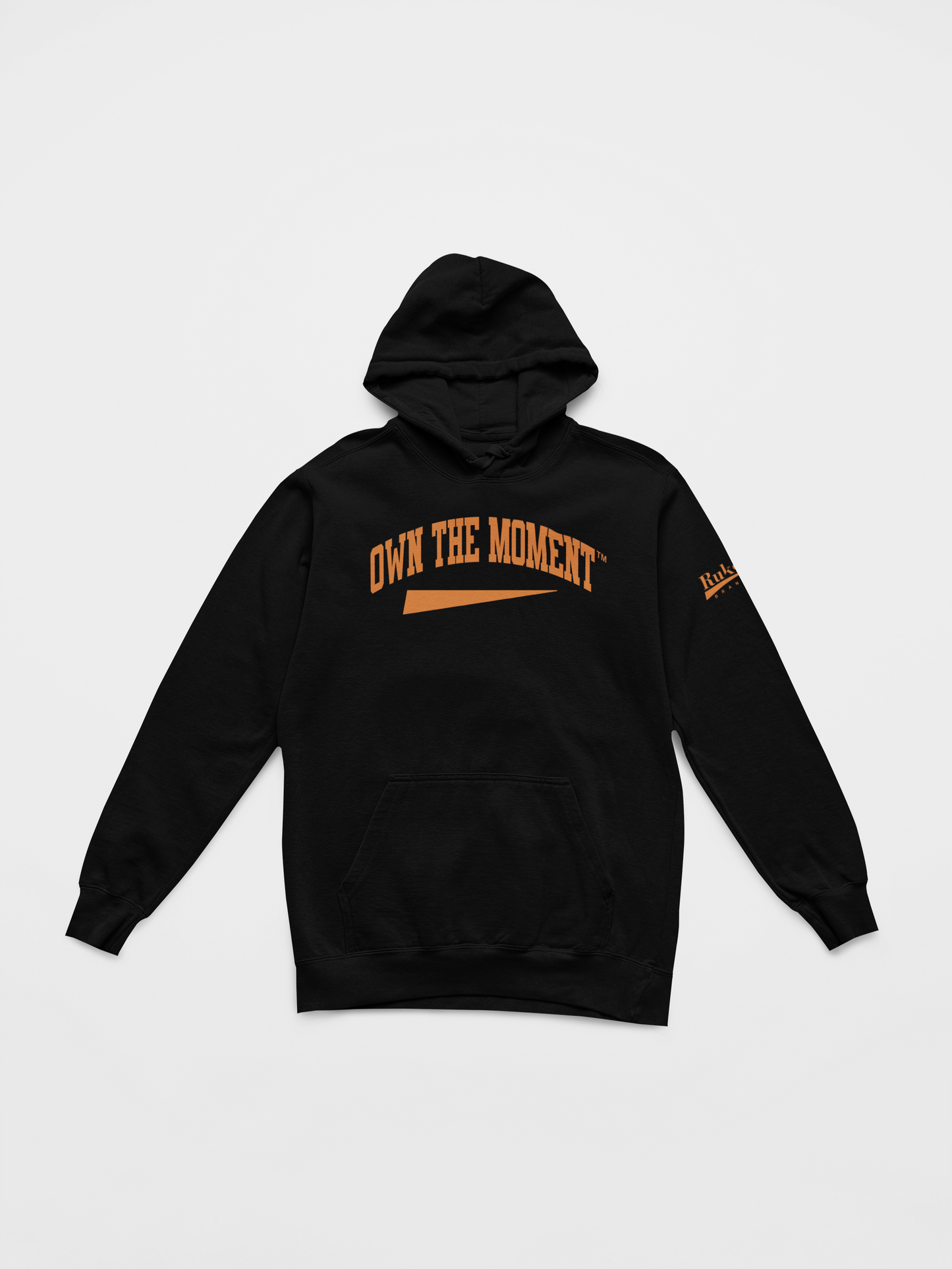 Own the Moment Black/Orange Hoodie