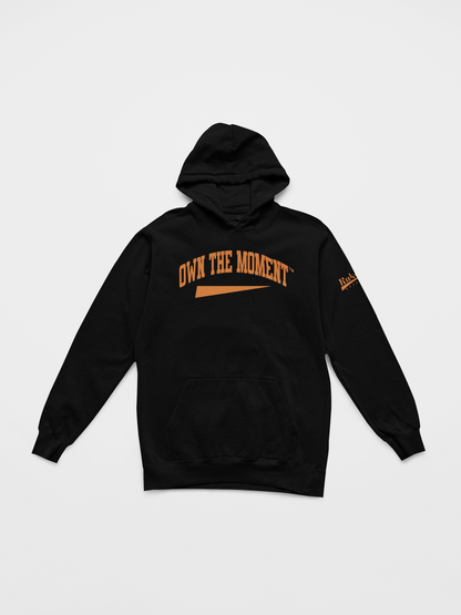 Own the Moment Black/Orange Hoodie