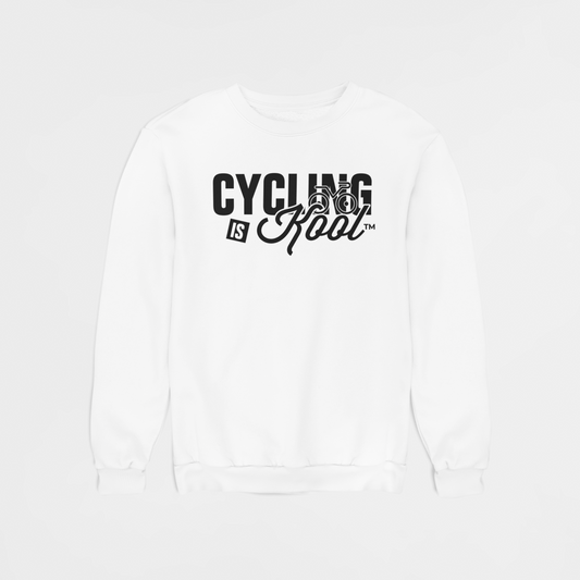 CIK White Crewneck Sweatshirt