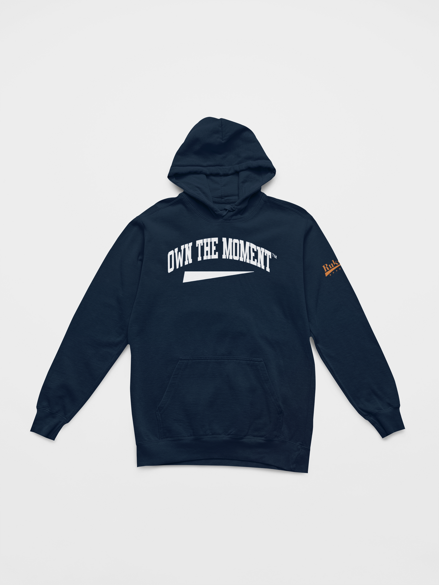 Own the Moment Navy/White Hoodie