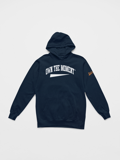 Own the Moment Navy/White Hoodie