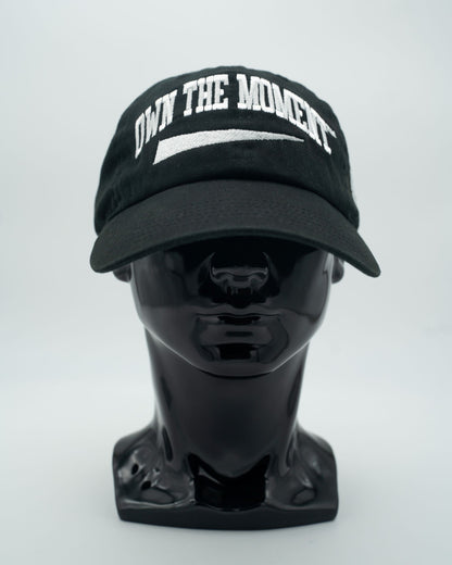 Own The Moment Black/White Caps