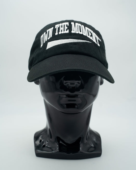 Own The Moment Black/White Caps