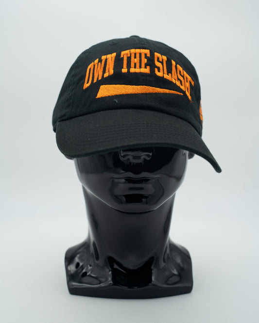 Own The Slash Black/Orange Caps