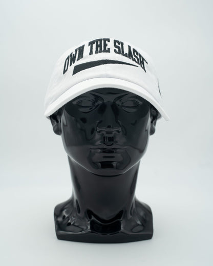 Own The Slash White/Black Caps