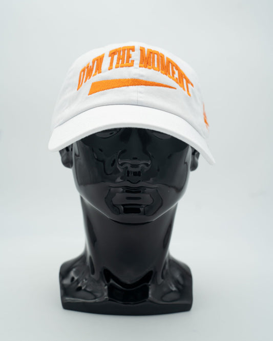 Own The Moment White/Orange Caps