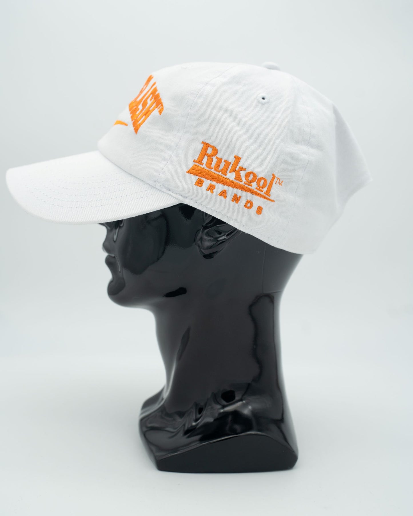 Own The Slash White/Orange Caps