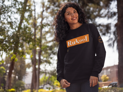 RUKool Black Crewneck Sweatshirt