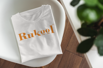 Rukool Large Letters White T-shirts