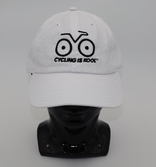 CIK White Embroidered Caps