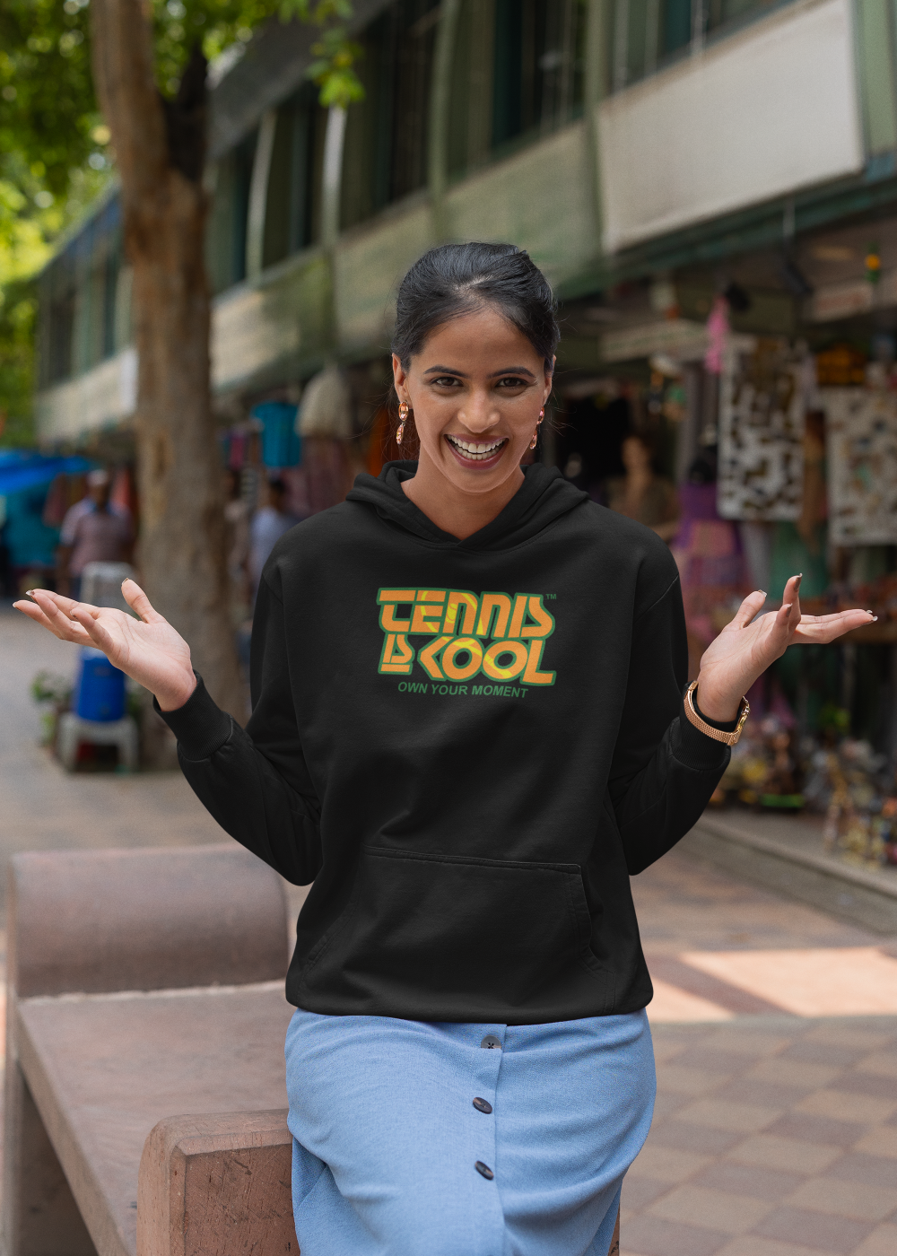 TIK Own The Moment Black Hoodie