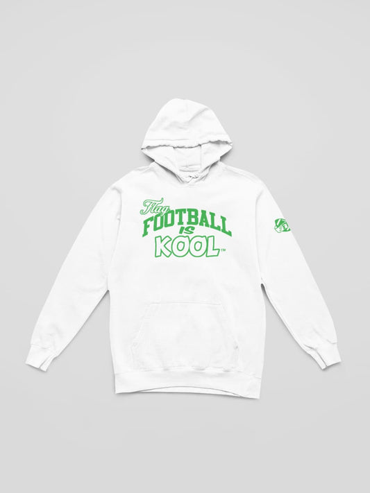 Football Is Cool White Hoodie