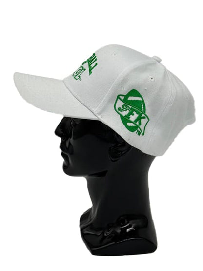 Football is Kool White/Green Cap