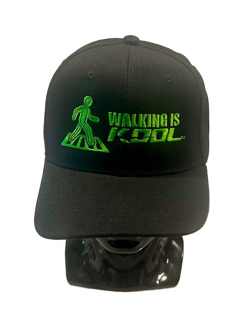 Walking is Kool Black Cap
