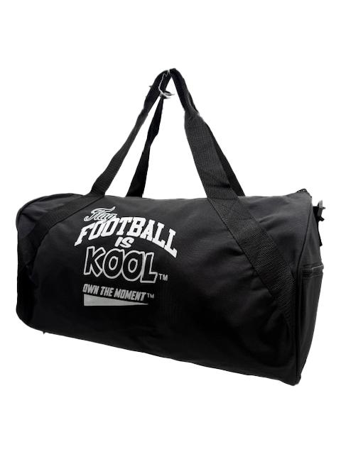 Football is Kool Black White Gym Bag
