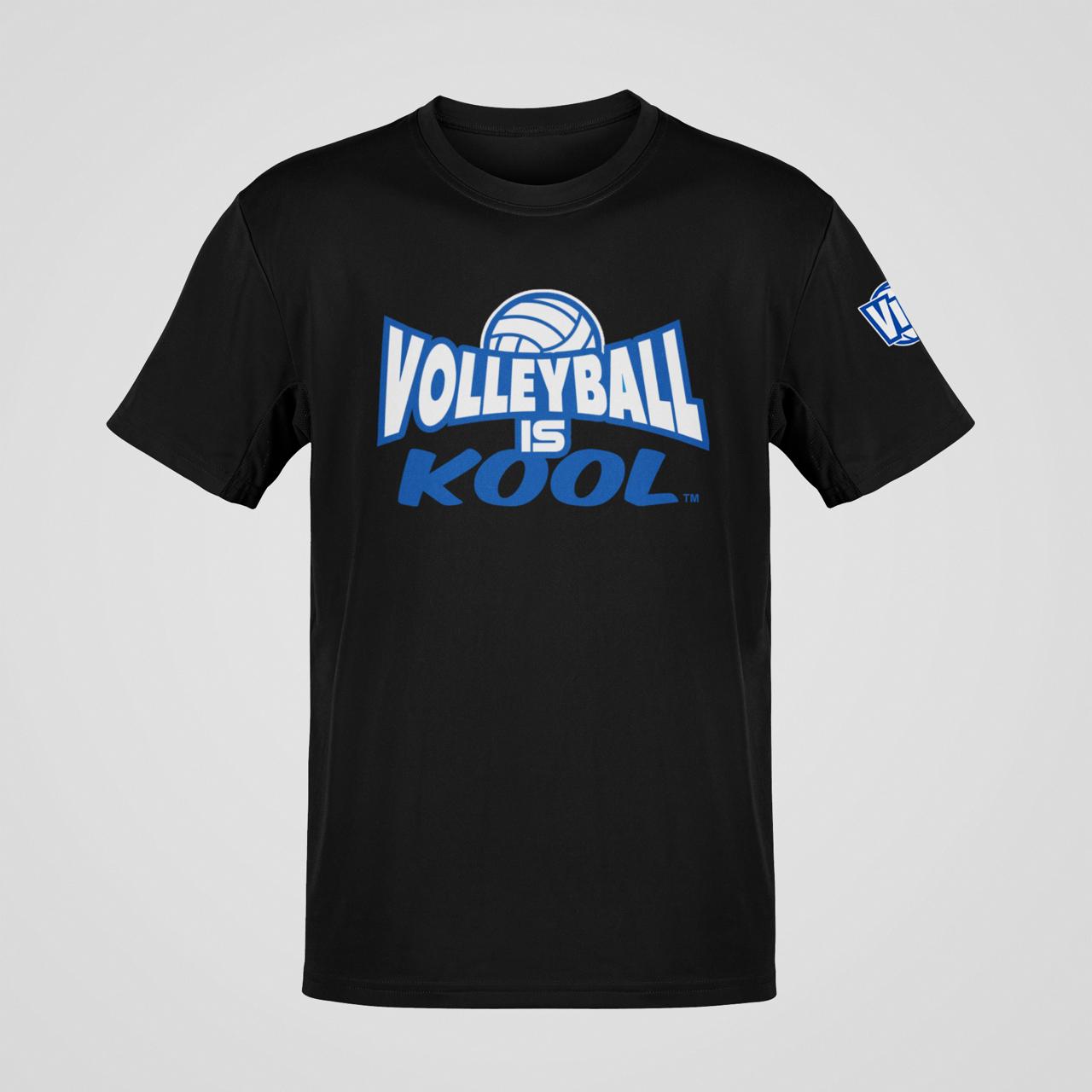 Volleyball is Kool Black T Shirt