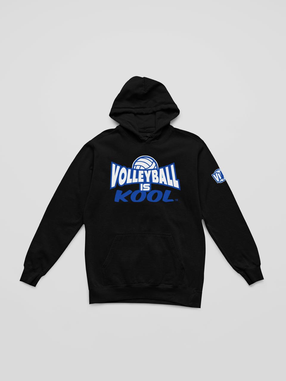 Volleyball is Kool Black Hoodie