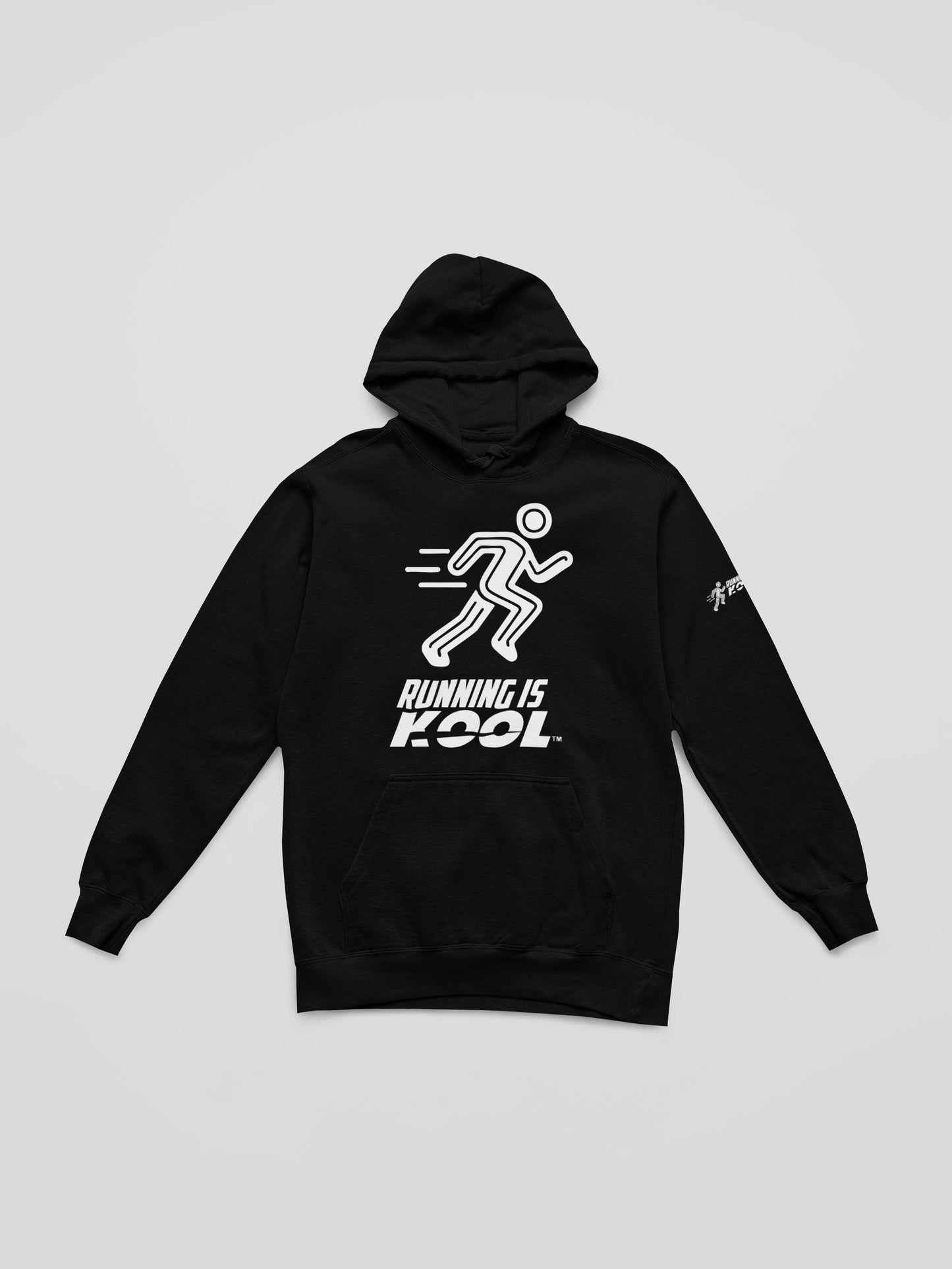 Running is Kool Black Hoodie