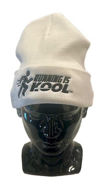 Running is Kool White Beanie