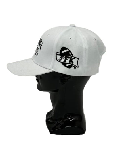 Football is Kool White/Black Cap