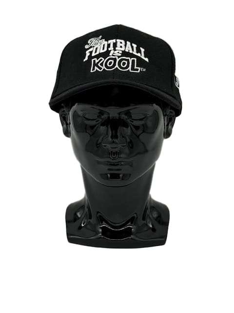 Football is Kool Black/White Cap