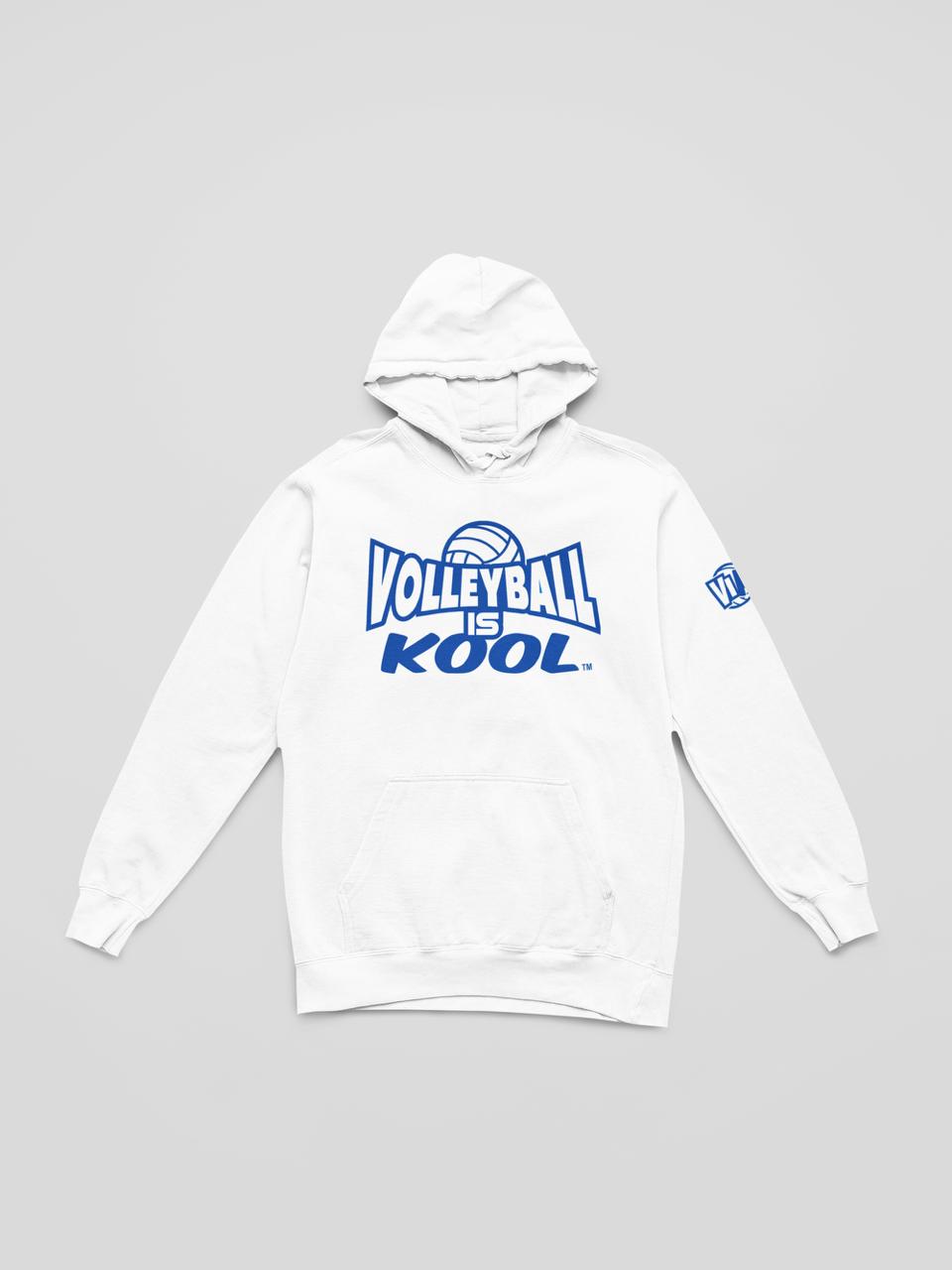 Volleyball is Kool White Hoodie