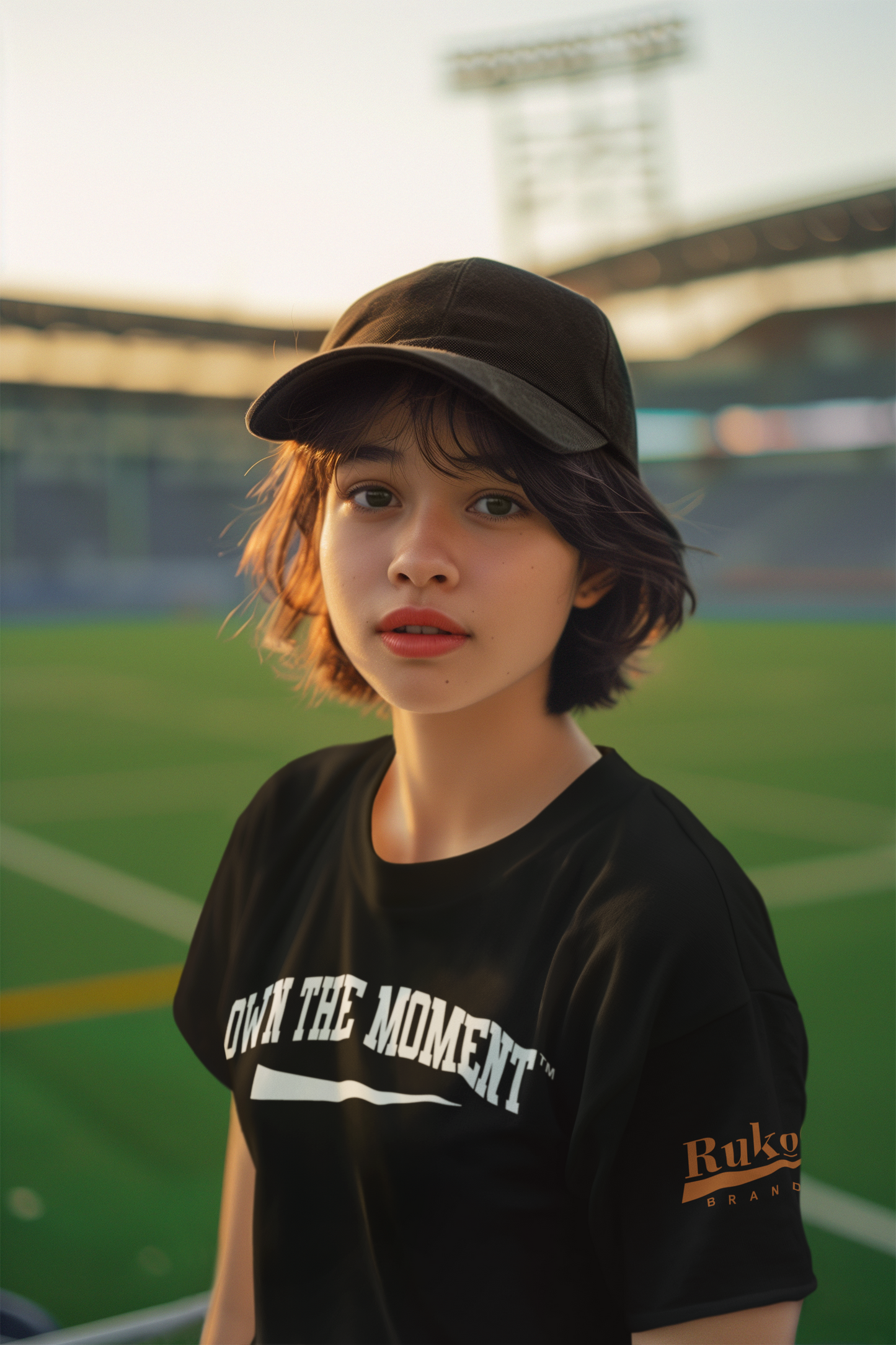 Own the Moment Black/White T-Shirt