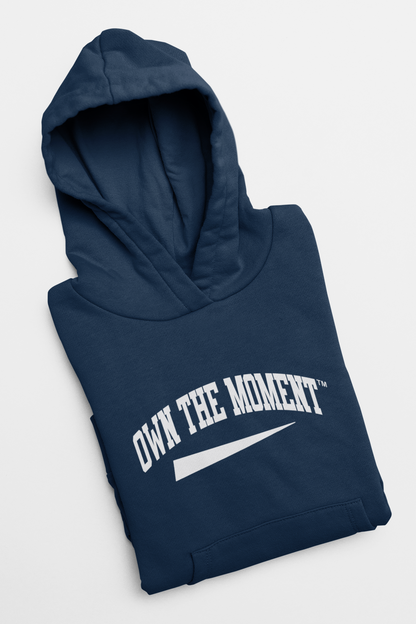 Own the Moment Navy/White Hoodie