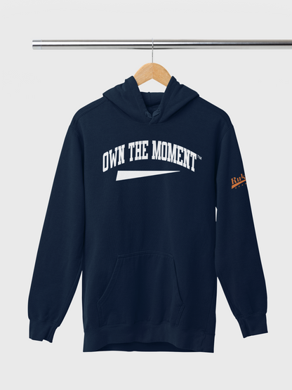 Own the Moment Navy/White Hoodie
