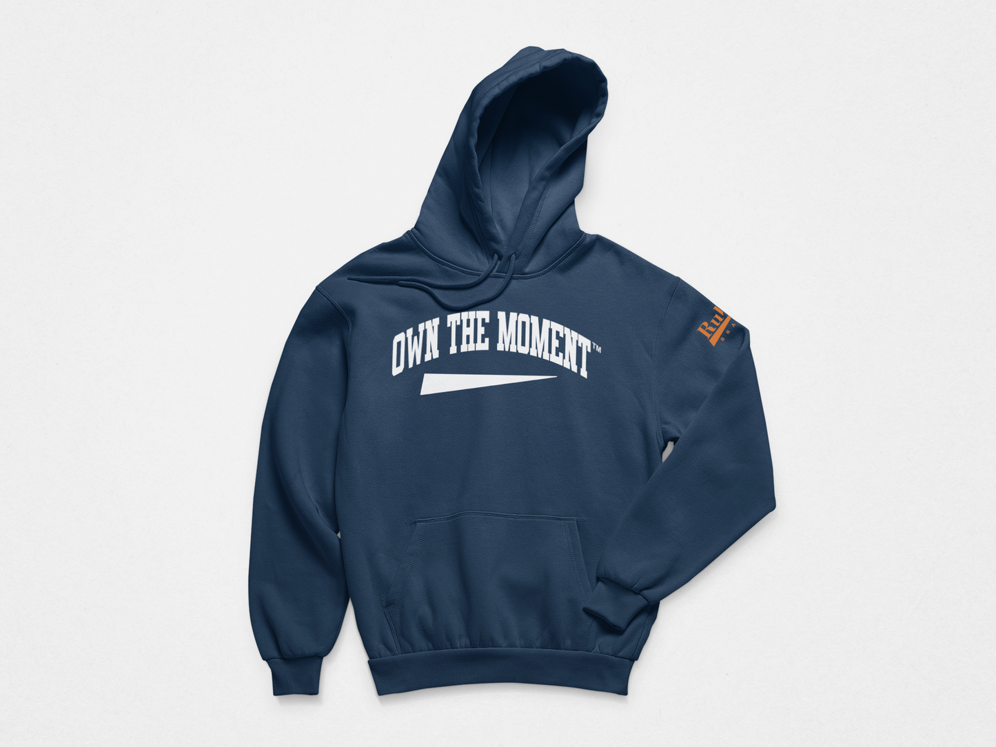 Own the Moment Navy/White Hoodie