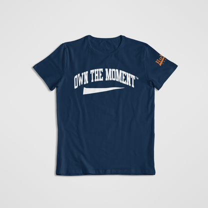 Own the Moment Navy/White  T-Shirt