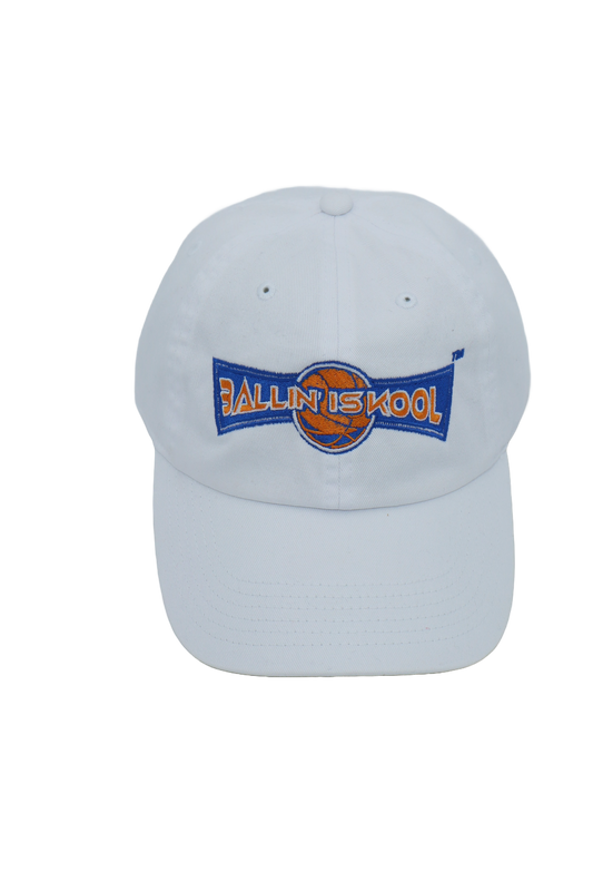 BIK Royal White Embroidered Caps